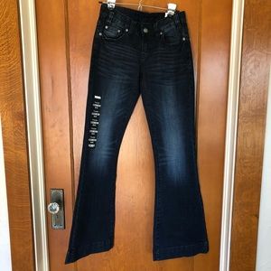 Rock & Roll denim flare leg jeans